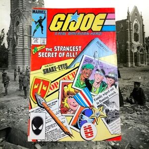 G.i.joe, a real American hero comic # 26, bagged and boarded